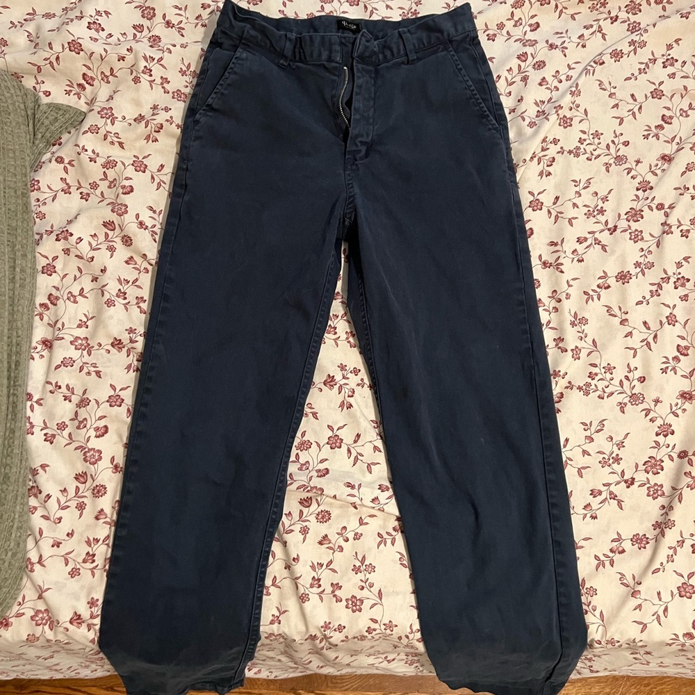 J galt navy blue pants
